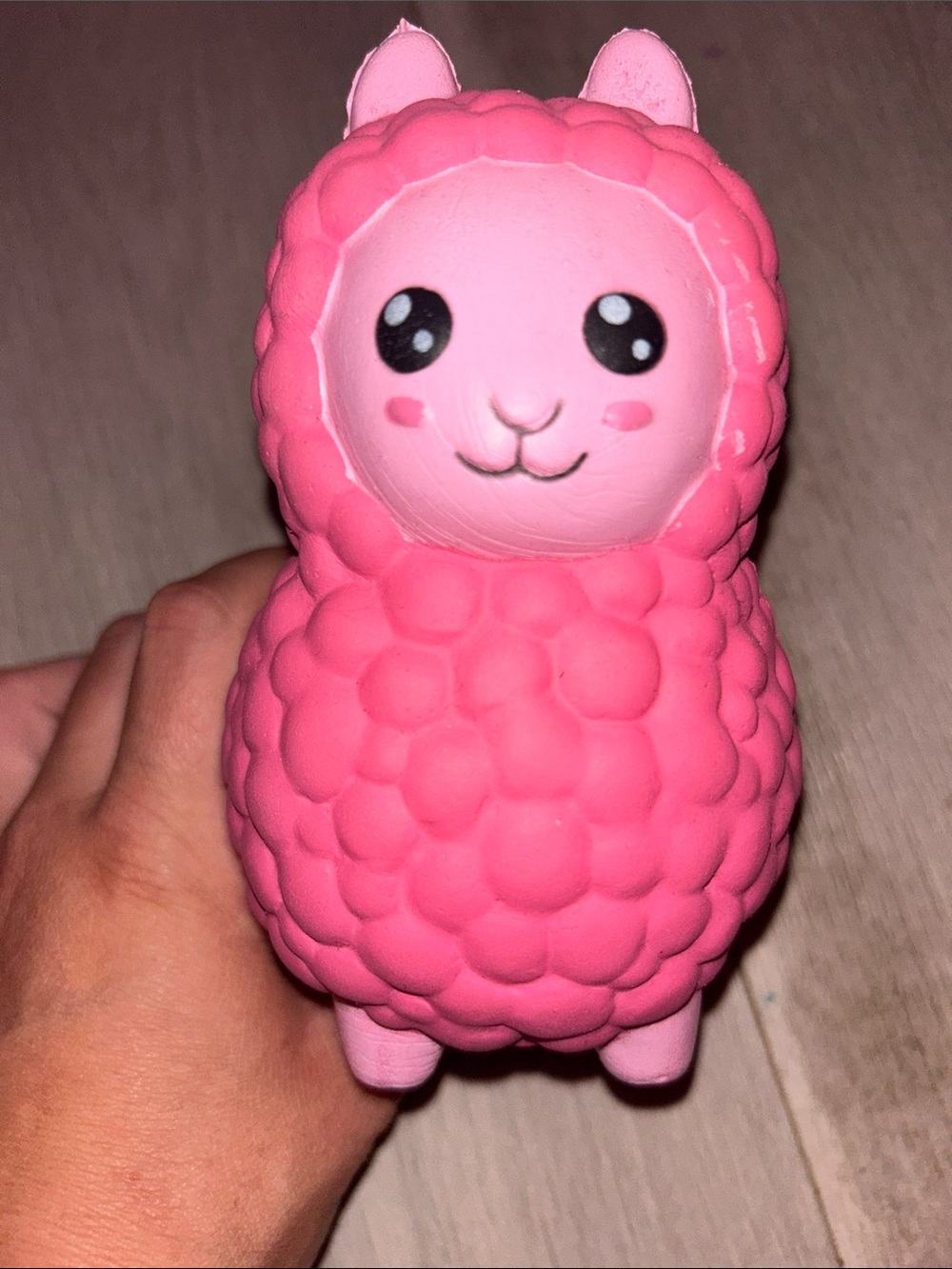 Pink Small Pets Squishy Alpaca Toy - Cute Play